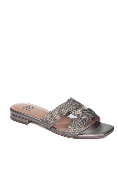 Plomo 849 flat sandal BIBI LOU | 849Z94HGV24-PLOMO